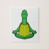 Turf op Yoga Meditation Legpuzzel (Verticaal)
