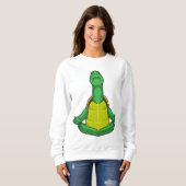 Turf op Yoga Meditation Trui (Voorkant volledig)