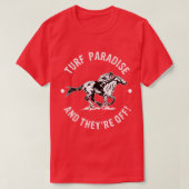 Turf Paradise Racetrack Horse Racing Fan Equestria T-shirt (Design voorkant)