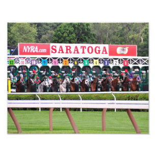Turf Racing op de Spa Foto Afdruk
