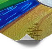 Turf Stapeld Poster (Hoek)