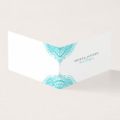 Turfachiet mandala visitekaartje (Buitenkant)