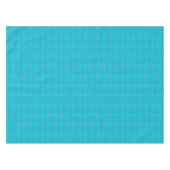 Turfachroom en witte polka stip tafelkleed (Voorkant (Horizontaal))