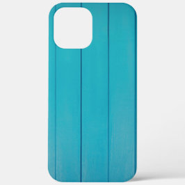 Turfblauw groen getextureerd geschilderd wandpatro Case-Mate iPhone case
