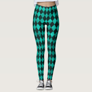 Turfblauwe Schedels en Zonnebloem Serie Design 13 Leggings