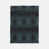 Turfgeometrische kantkunstdeken fleece deken (Voorkant)