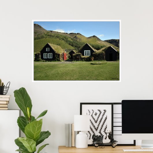 turfhuizen poster (Thuiskantoor)