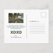 Turfklaver Glitter Dwergmannetje | St. Patrick's D Briefkaart (Achterkant)