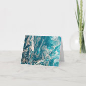 Turfroze Abstracte Notitiekaarten (Voorkant)