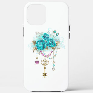 Turfroze rozen met sleutels Case-Mate iPhone case