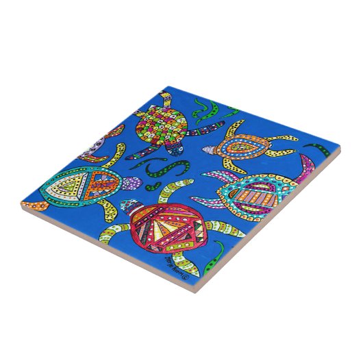 Turftijd Tegeltje (Zijkant)