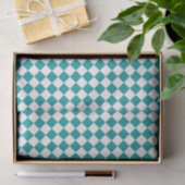 Turfwit Ruitpatroon Tissuepapier (Geschenk)
