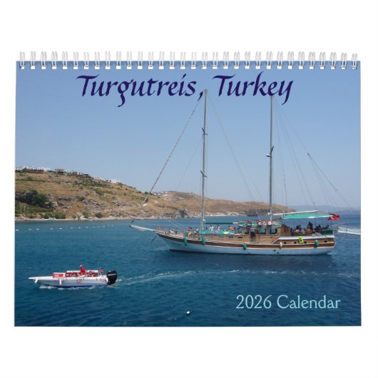 Turgutreis, Turkije 2026 Kalender (Hoes)