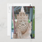 Turi Statue Briefkaart (Voorkant / Achterkant)