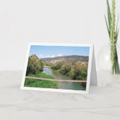 Turia rivier, Domeño Viejo, Valencia, Spanje Kaart (Voorkant)