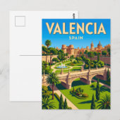 Turia-tuinen Spanje Briefkaart (Voorkant / Achterkant)