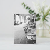 Turijn Italië, Café en Arcade Briefkaart (Staand voorkant)