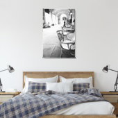 Turijn Italië, Café en Arcade Canvas Afdruk (Insitu (Slaapkamer))