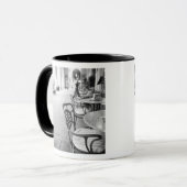 Turijn Italië, Café en Arcade Mok (Voorkant links)