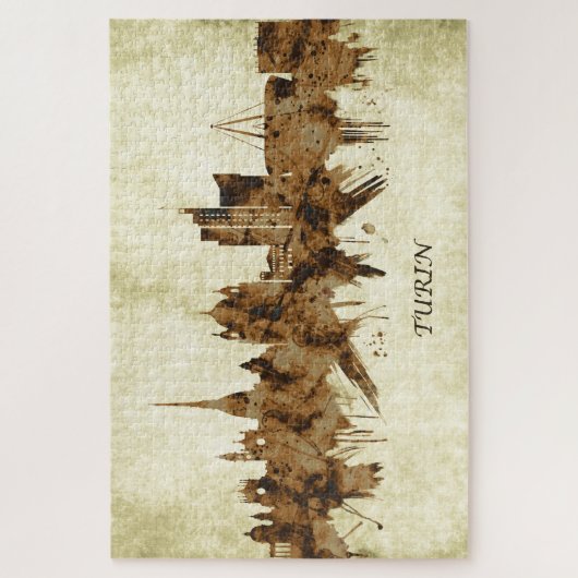 Turijn Italië Cityscape Legpuzzel (Verticaal)