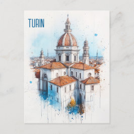 Turijn Italië Reizen Briefkaart