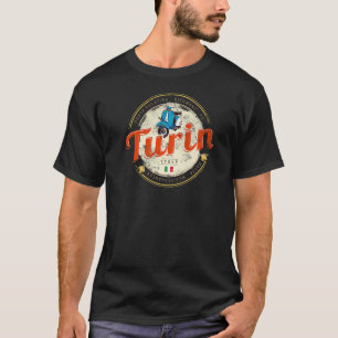 Turijn Piemonte en Scooter Italië Pasta Sou T-shirt