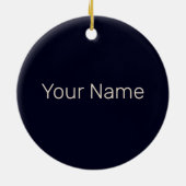 Turijn Piemonte Retro Skyline Italiaans Pasta Keramisch Ornament (Achterkant)