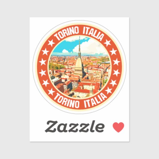 Turijn Sticker (Vel)