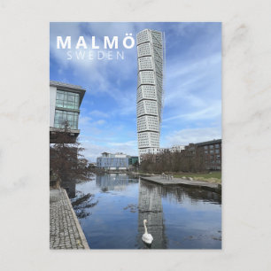 Turijn Torso City Malmo Zweden Scandinavia Modern Briefkaart