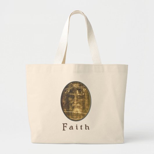 Turijnse Lijkdoek Grote Tote Bag (Voorkant)
