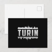 Turin Italy City Skyline Cityscape Funny Gift Briefkaart (Voorkant / Achterkant)