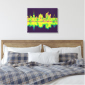 Turin Italy Skyline Canvas Afdruk (Insitu (Slaapkamer))