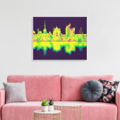 Turin Italy Skyline Canvas Afdruk (Insitu (Woonkamer))