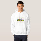 Turin Italy Skyline Hoodie (Voorkant volledig)
