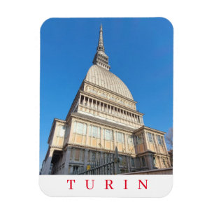 Turin Mole Antonelliana uitzicht fridge magnet Magneet