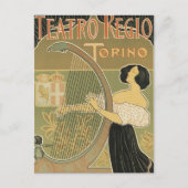 Turin Royal Opera House Briefkaart (Voorkant)