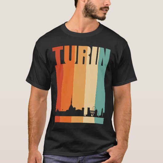 Turin Skyline T-shirt (Voorkant)