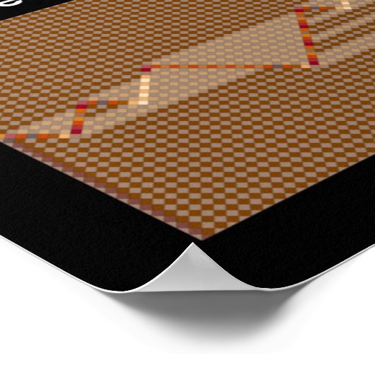 Turing Wang Tegel Poster (Hoek)