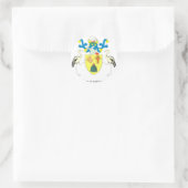 Turk Embleem Ronde Sticker (Tas)