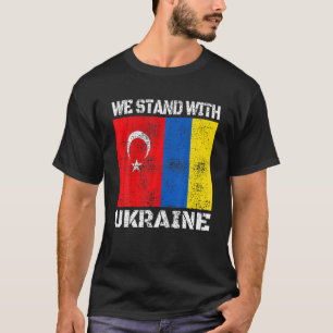 Turk steunt Oekraïne We staan voor Oekraïne Turk T-shirt