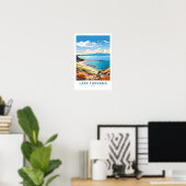 Turkanameer Afrika Reisprint Poster (Thuiskantoor)