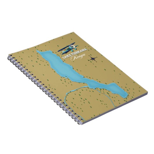 Turkanameer Kenia Notitieboek (Rechterzijde)