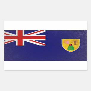 Turken en Caicos Eilanden Rechthoekige Sticker