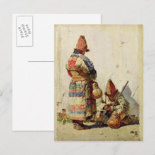 Turkestan Briefkaart (Voorkant / Achterkant)