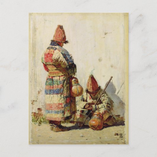 Turkestan Briefkaart (Voorkant)