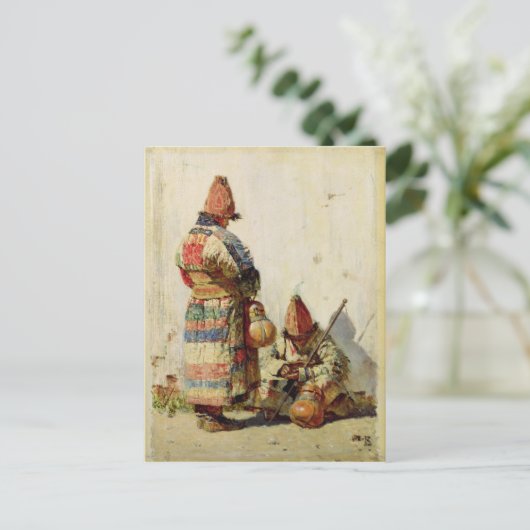 Turkestan Briefkaart (Staand voorkant)