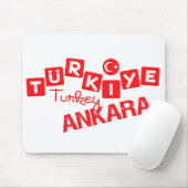 TURKEY ANKARA mousepad - pas aan Muismat (Met muis)