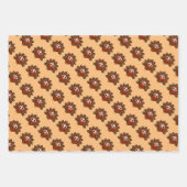 Turkey bird thanksgiving Wrapping Paper Sheets (Voorkant 3)