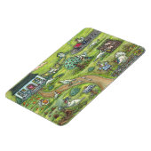 TURKEY BOERDERIJ Gobble THANKSGIVING MAGNET Lge Magneet (Linkerzijde)