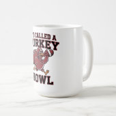 TURKEY BOWL FOOTBALL THANKSGIVING TEE KOFFIEMOK (Voorkant rechts)